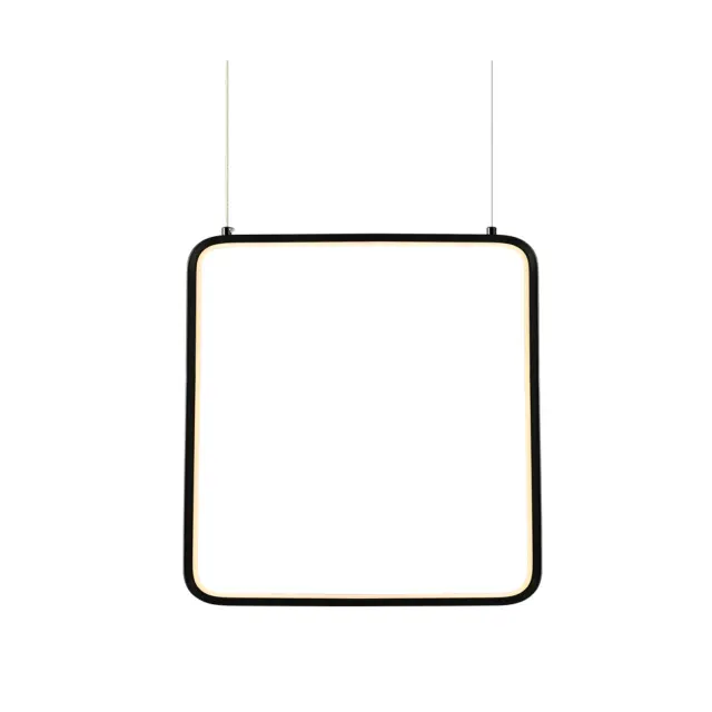 AcaLight Offer NETTO ΦΩΤΙΣΤΙΚΟ ΚΡΕΜΑΣΤΟ ΜΑΥΡΟ ΜΑΤ ΜΕΤΑΛΛΙΚΟ LED 14W 3000K 1330Lm IP20 300Χ1360mm