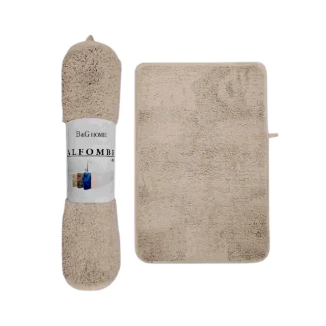 Πατάκι μπάνιου - M0832 - 40x60cm - Beige - 20967