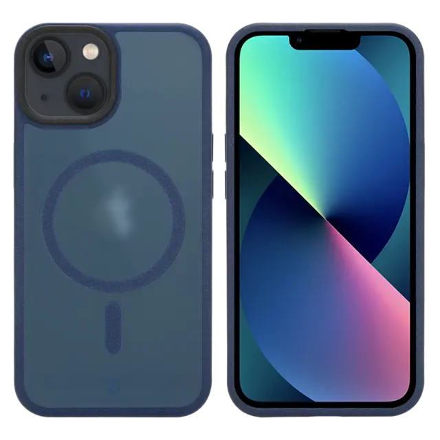 Tactical MagForce Hypersand Cover for Apple iPhone 13 Deep Blue 2