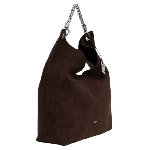 Γυναικεία Τσάντα Ώμου DKNY North Lg Hobo R63CMS38-CBE Καφέ Καστόρι Καφέ - One Size 2