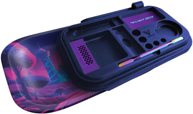 V-Syndicate Flight Deck Tray Δίσκος με Καπάκι και Αξεσουάρ - Afterglow Purple (27x16cm) 2