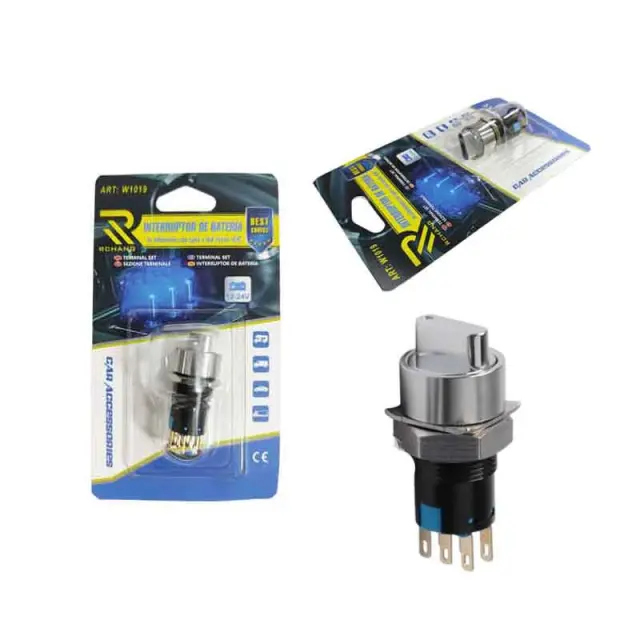 Rchang Διακόπτης Μπαταρίας 12–24V Μεταλλικός W1019 – Battery Cut Off Switch 0111752