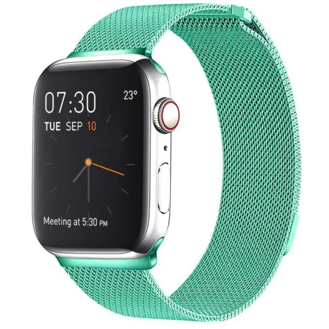 Milanese Μαγνητικό Λουράκι για Apple Watch 38/40/41/42 (Series 10/11/12)mm- Mint Green OEM