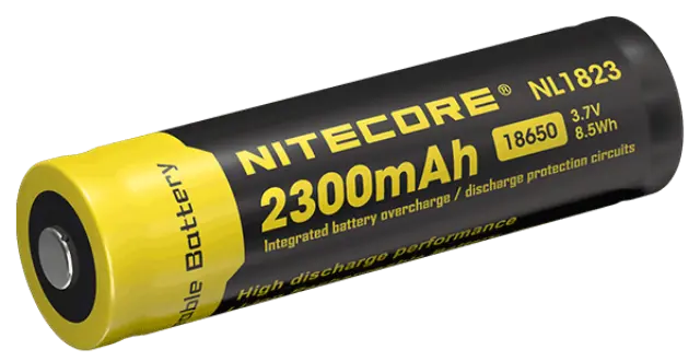 ΜΠΑΤΑΡΙΑ NITECORE 18650 / 2300mAh (τιμή τεμαχίου)