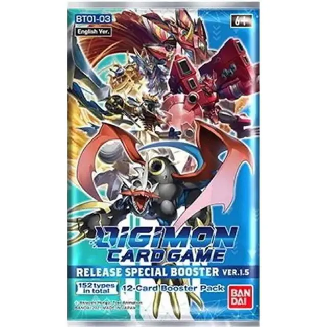 Digimon Card Game BT01-03 Booster Special Booster Ver.1.5