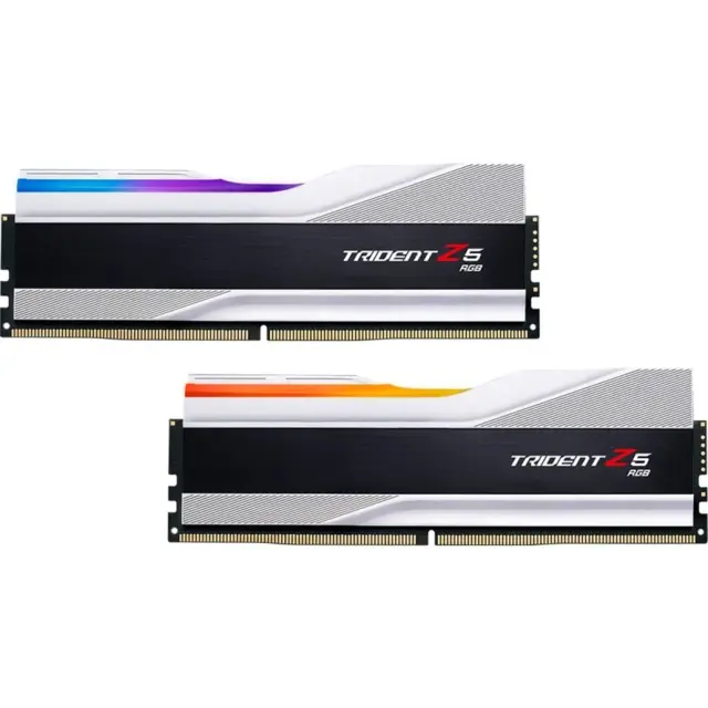 G.Skill DIMM 32 GB DDR5-6000 (2x 16 GB) Dual-Kit (silver, F5-6000J3636F16GX2-TZ5RS, Trident Z5 RGB, INTEL XMP)