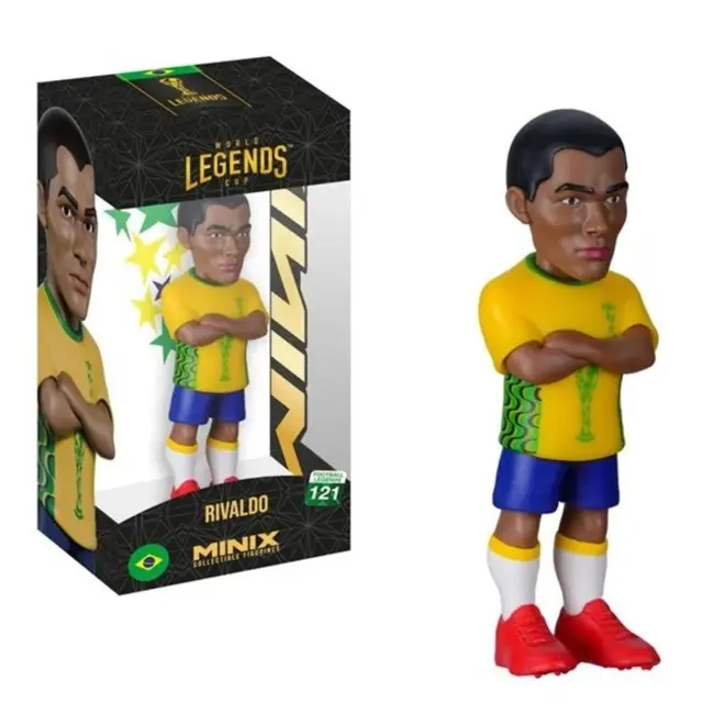 Φιγούρα BRAZIL - Rivaldo - Figure Minix World Legends Cup 12cm MX12-FL-WLC26-BR-RIV