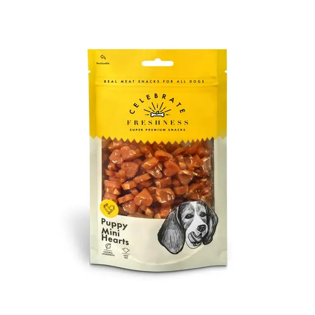 Freshness Celebrate Puppy Mini Hearts 100gr