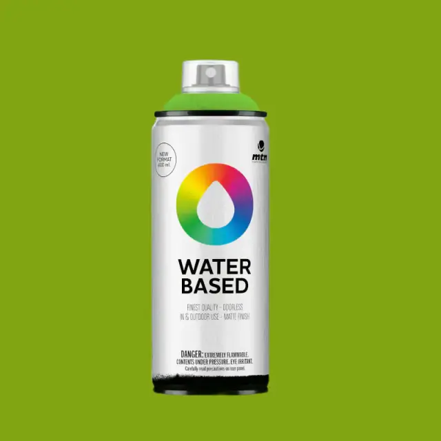 MTN Waterbased Spray Paint 400ml WB4 RV-34 Guacamole Green