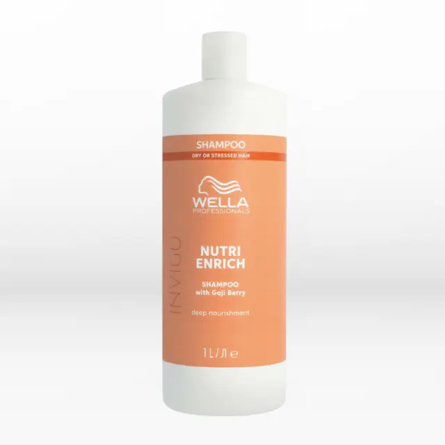 Wella Professionals Invigo Nutri-Enrich Shampoo with Goji Berry nourishing shampoo for dry and damaged hair 1000 ml