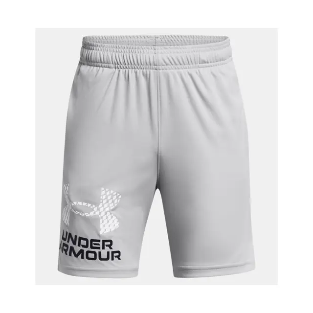 Under Armour Tech Logo ΠΑΙΔΙΚΗ ΒΕΡΜΟΥΔΑ (1383333-011) - Γκρί