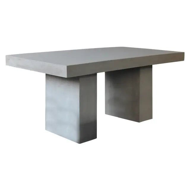 Τραπέζι CONCRETE Γκρι Τσιμέντο 160x90x75cm