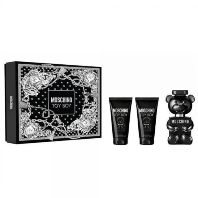 Moschino Toy Boy Gift Set Edp 50ml & After Shave Balm 50ml & Shower Gel 50ml