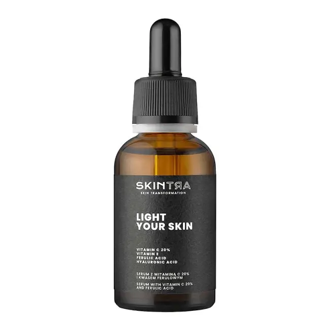 Skintra Light Your Skin Serum Προσώπου με Βιταμίνη C για Λάμψη 30ml