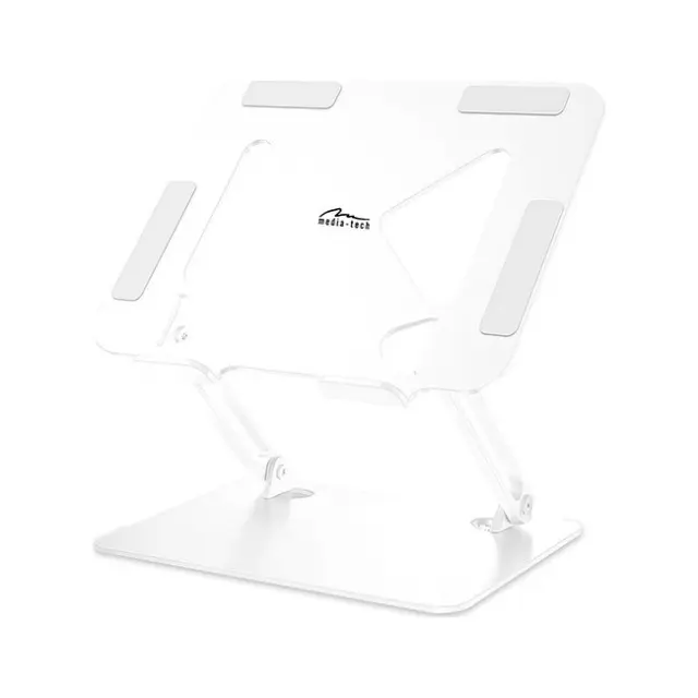 Media-Tech Βάση Laptop Laptop 10-17" White (MT2661W)