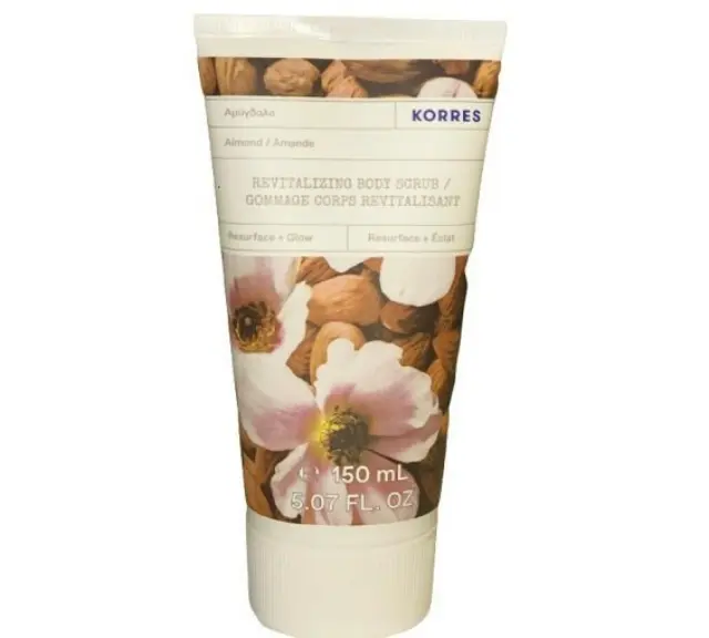 KORRES Revitalizing Body Scrub Almond Αναζωογονητικό Scrub Σώματος με Αμύγδαλο 150ml