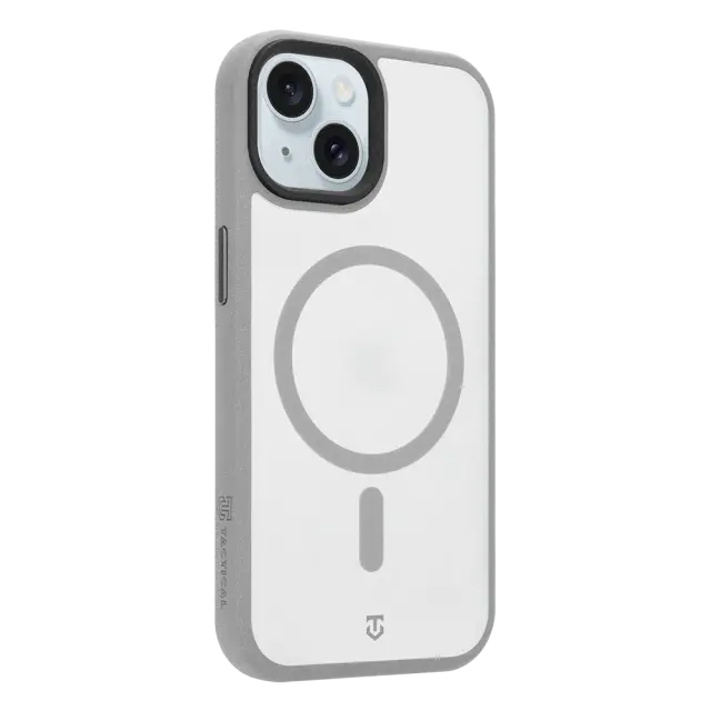 Tactical MagForce Hypersand Cover for Apple iPhone 15 Light Grey 3