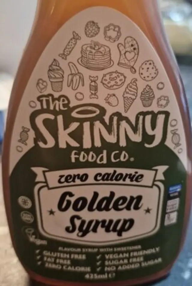 Zero Calorie Sugar Free Syrup Golden Syrup 425ml The Skinny Food Co