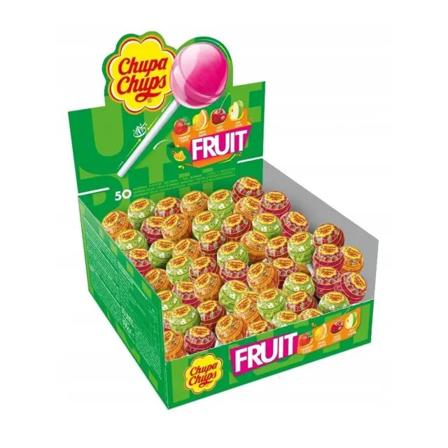 CHUPA CHUPS Chupa Chups Display 50τεμ Fruit