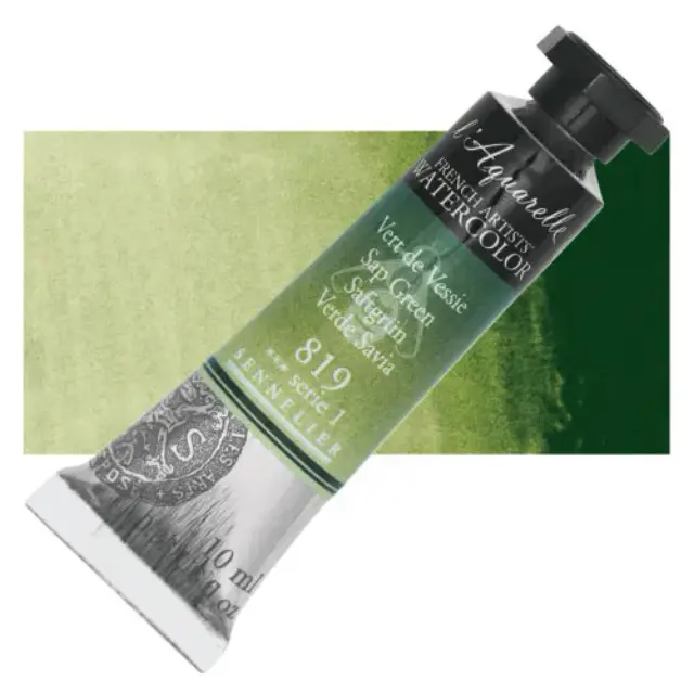 Χρώμα Ακουαρέλας Sennelier l Aquarelle Σωληνάριο 10ml - 819 Sap Green