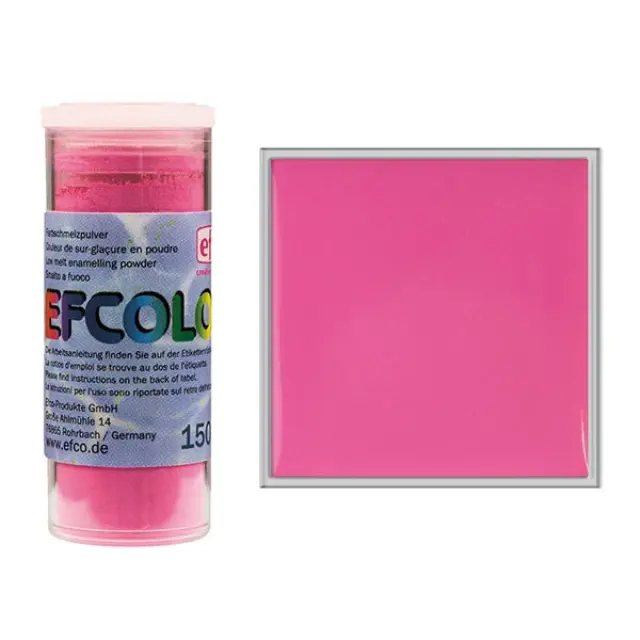 Σμάλτο Μετάλλου Efcolor 150ºC - Bright Pink - 10ml
