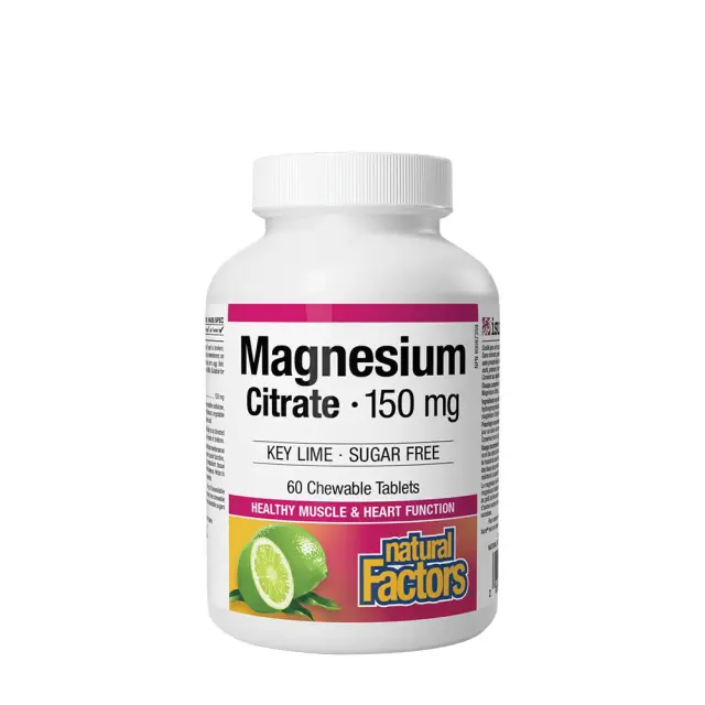 Natural Factors Magnesium Citrate 150 mg