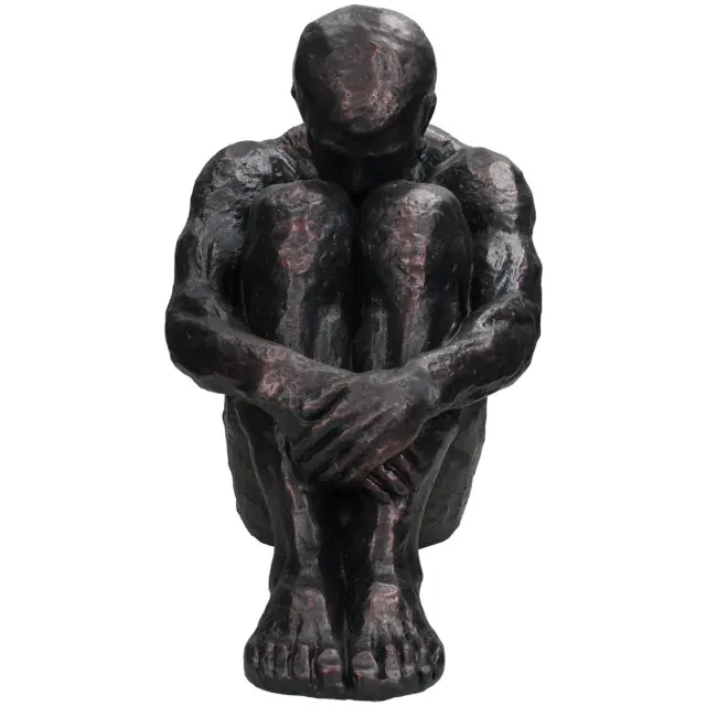 Διακοσμητικό Φιγούρα Μπρονζέ Polyresin 40.2x22.7x33.5cm