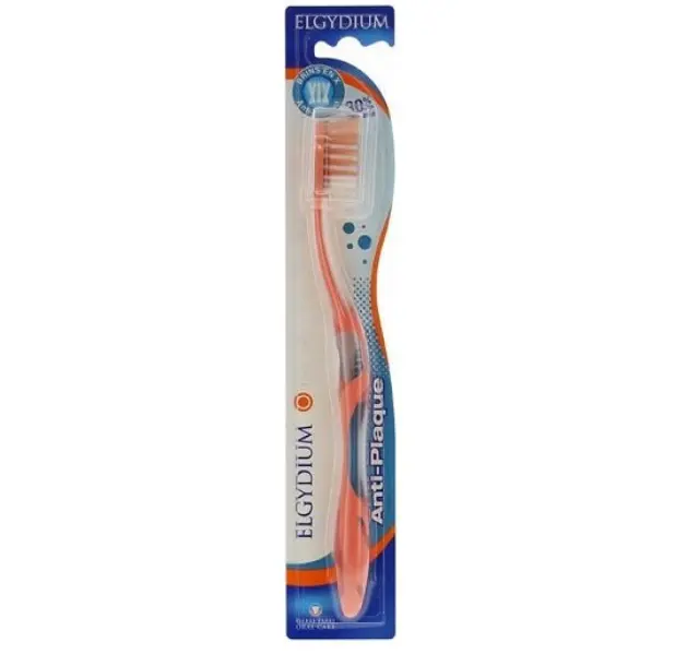 Elgydium Anti-plaque Soft Μαλακή Οδοντόβουρτσα Ενηλικών κατά της Οδοντικής Πλάκας 1τμχ