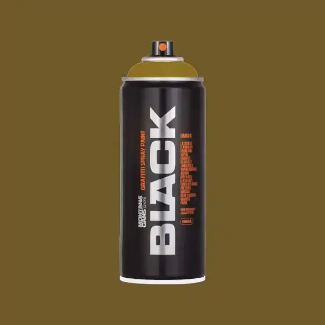 Montana Black Spray Paint 400ml BLK-1140 Bombay