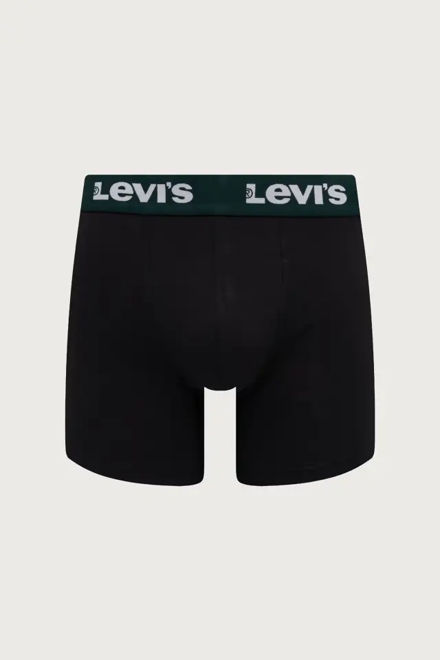 Levi's Repeat Logo Boxer Brief 2-Pack Black/Green Combo Black/Green Combo