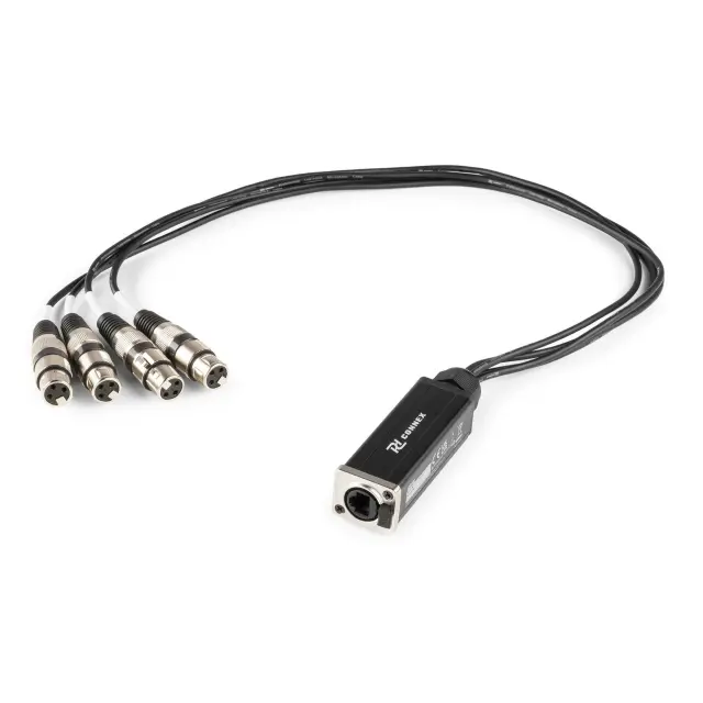 PD CONNEX CX192 ΑΝΤΑΠΤΟΡΑΣ RJ45 ΣΕ 4X XLR ΘΗΛ 2