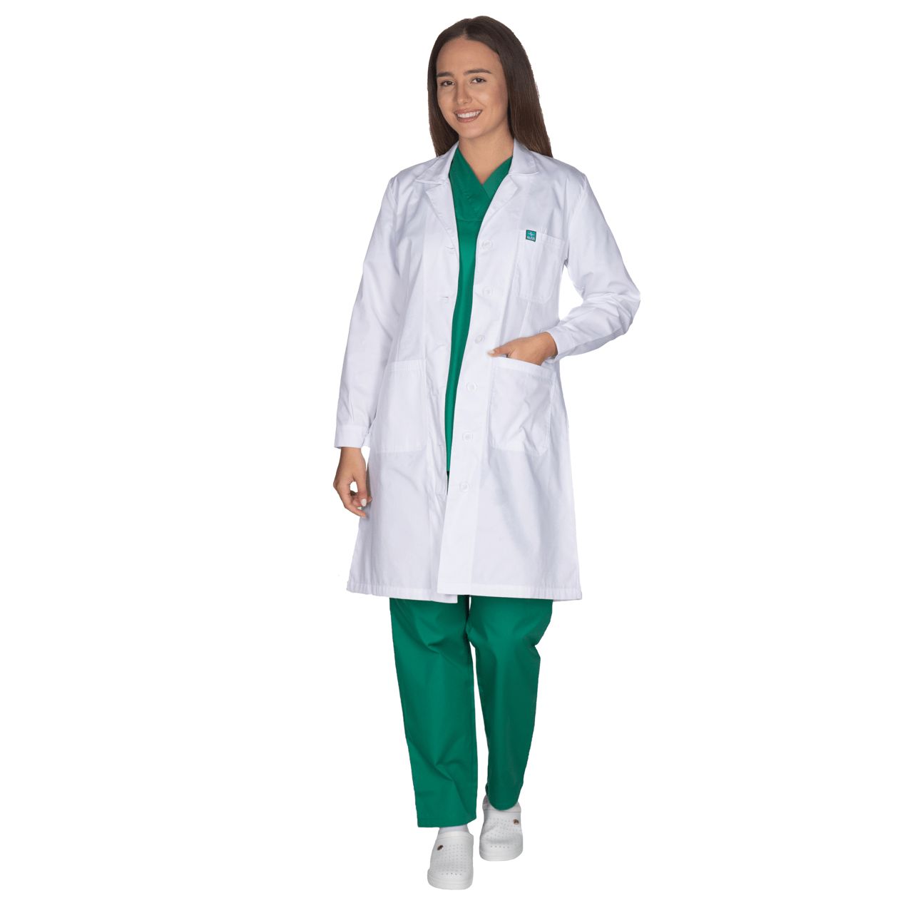 Ιατρική Ποδιά Γυναικεία – Μακρύ μανίκι XSS-7XL - Medium