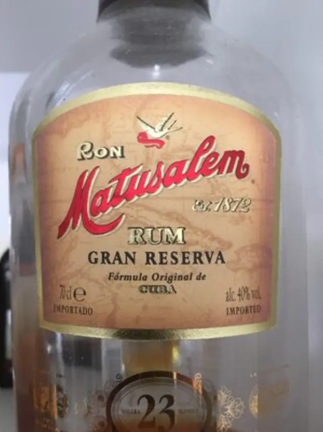 MATUSALEM GRAN RESERVA 23 SOLERA RUM 700ml