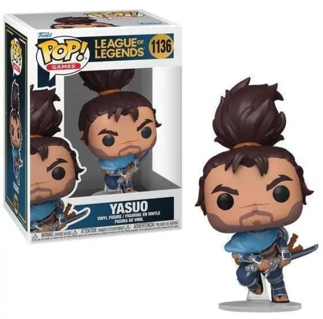 Φιγούρα Funko Pop! Games: League of Legends - Yasuo #1136 Vinyl Figure