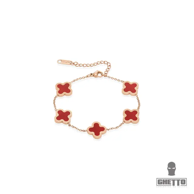 Ghetto Lady Bracelet Red
