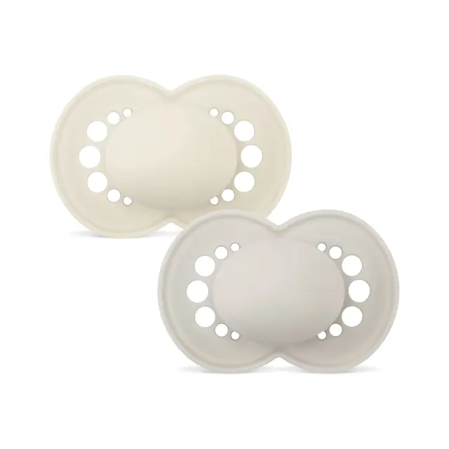 MAM - Original Natural Rubber Pacifiers - Neutral - 6-16m - Baby and Children