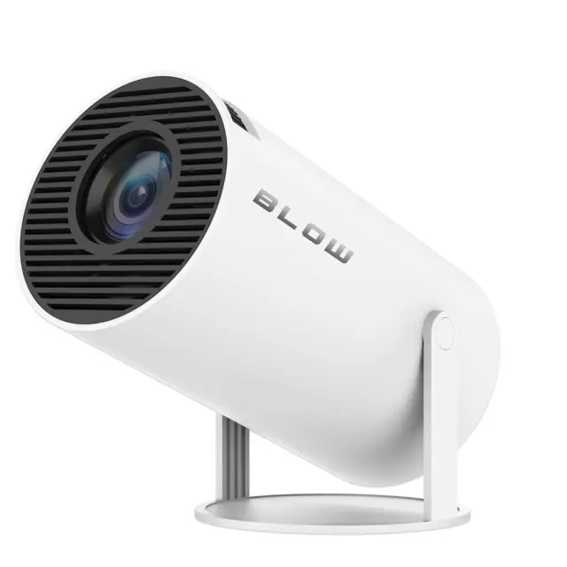 BLOW AndroidTV HD Cinema WHITE Portable Projector