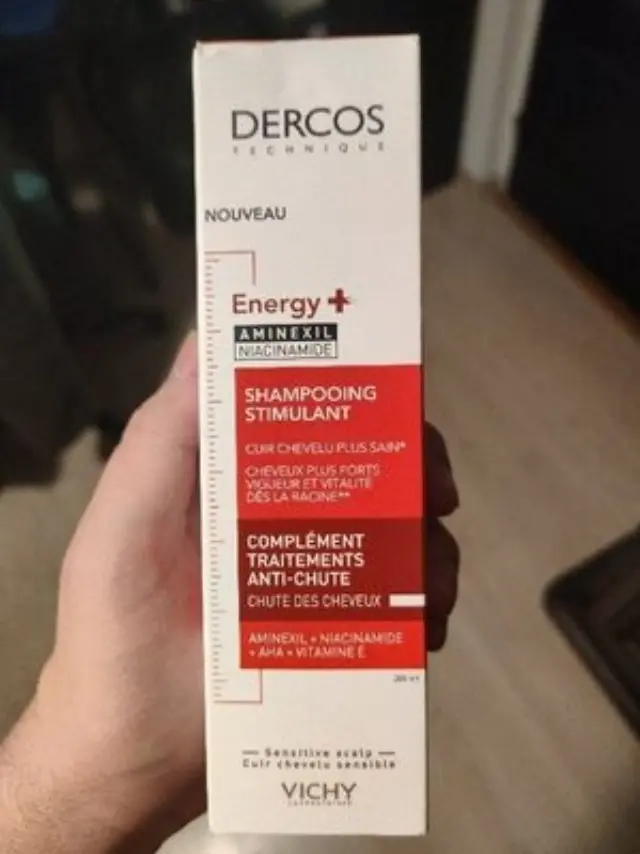 Vichy Dercos Energy+ δυναμωτικό σαμπουάν κατά της τριχόπτωσης, με Aminexil και Νιασιναμίδη 200ml