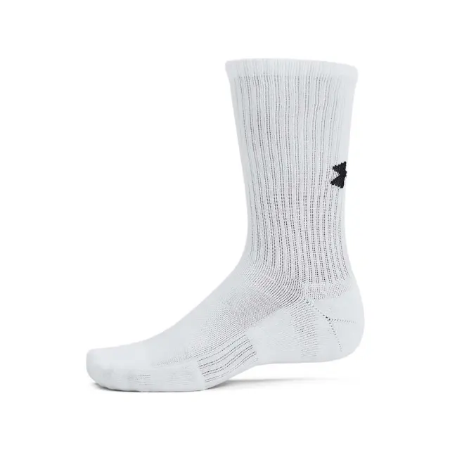 Under Armour Unisex Performance Tech 3 Pack Crew Socks Άσπρο 1386311-100 (Under Armour) 2