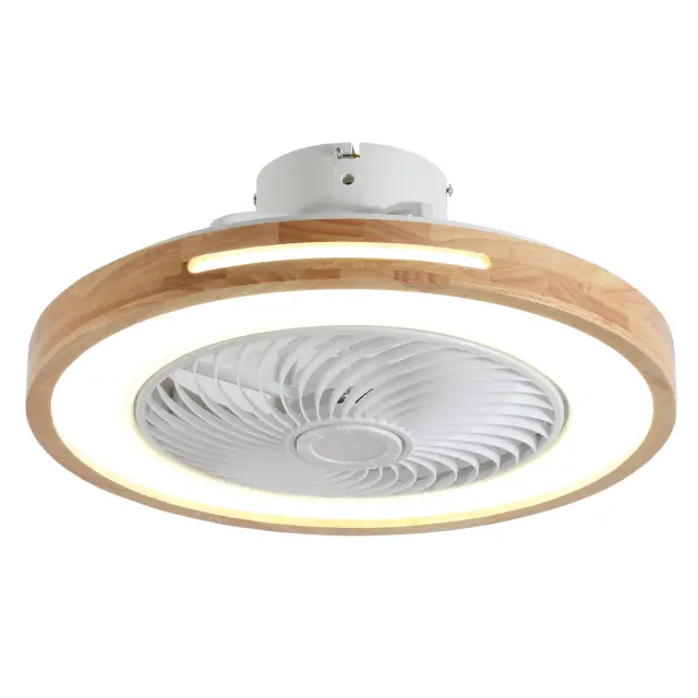 it-Lighting Zephyr Ανεμιστήρας Οροφής LED με App Control & 3CCT | Wood & Λευκό (101000940) 3