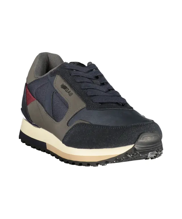 Gas - Ανδρικά Παπούτσια Sneakers Malik Mix GAM623905-0194 Μπλε 2
