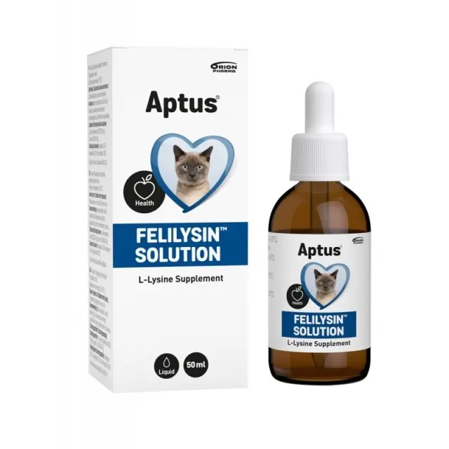 APTUS Felilysin Solution Immunity and stress - supplements for cats – 50 ml