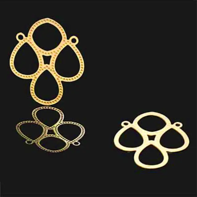 Σύνδεσμος 18K Forever 30x25mm - 1τεμ