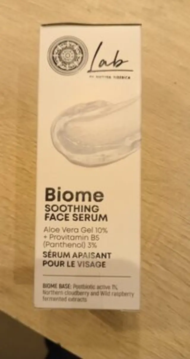 Biome Lab By Natura Siberica Καταπραϋντικός Ορός Προσώπου 30ml