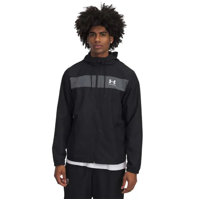 Under Armour Men's Sportstyle Windbreaker Μαύρο - Γκρι Σκούρο 1361621-005 (Under Armour)
