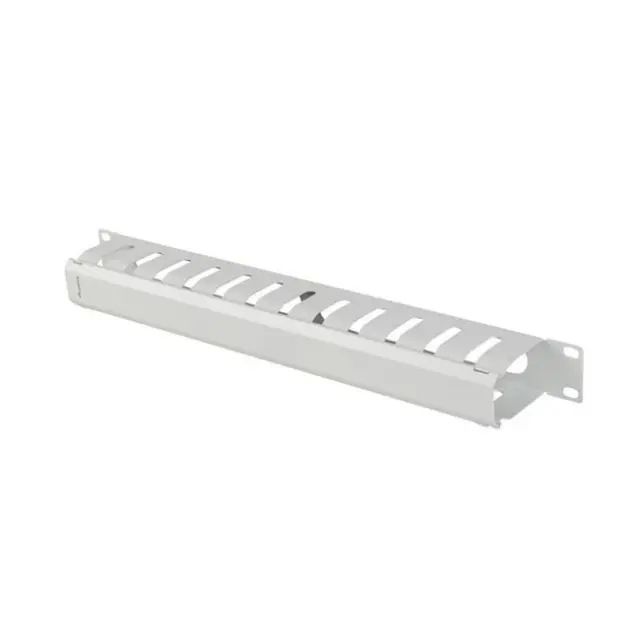 Lanberg Cable Organizer 19" 1U Gray (AK-1704-S)