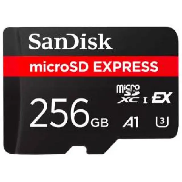 Sandisk microSDXC 256GB Class 10 U3 A1