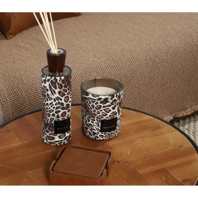 ΑΡΩΜΑΤΙΚΟ ΧΩΡΟΥ ME ΣΤΙΚΣ WARM AMBER 400ml NEF-NEF HOMEWARE, - BROWN (038584) 2
