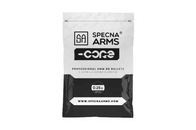 Specna Arms CORE 0.25g BBs - 1000 pcs. (SPE-16-021004)