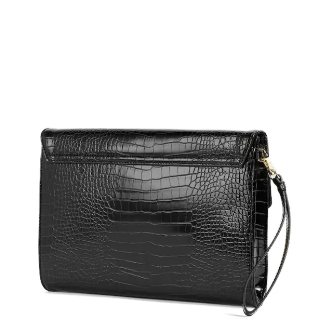 Γυναικείος Φάκελος Ted Baker Crocey 281714 Μαύρο Κροκό Μαύρο - One Size 3
